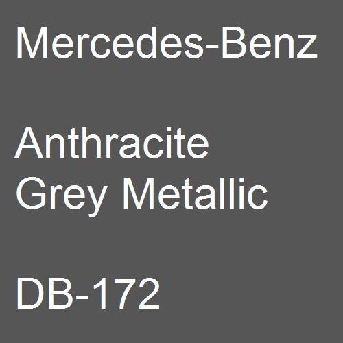 Mercedes-Benz, Anthracite Grey Metallic, DB-172.